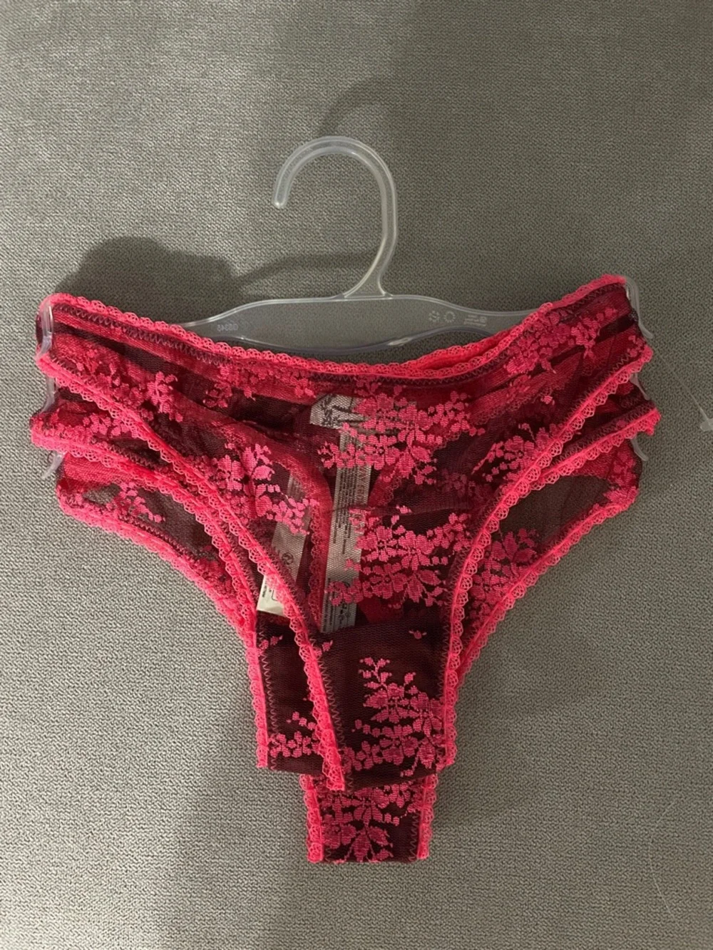 Free People Floral Lace Thongs
